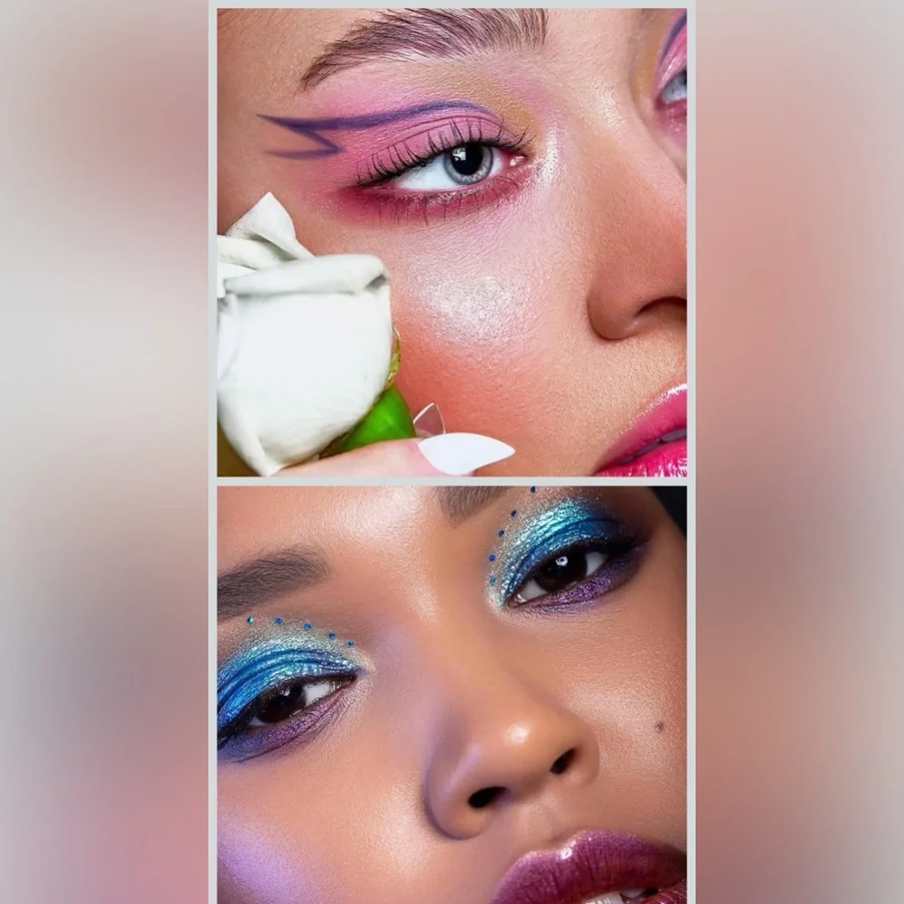 FORMULA Z HAPPY STICK DUAL COLOUR EYELINER & LAUREN CONRAD BLACK LIQUID EYELINER - Picture 11 of 16